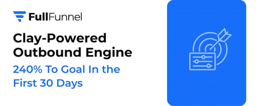 240% to Goal in the First 30 Days With Clay