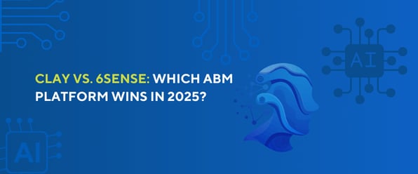 Clay vs. 6sense ABM comparison dashboard