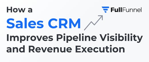 How a Sales CRM Improves Pipeline Visibility and Revenue Execution