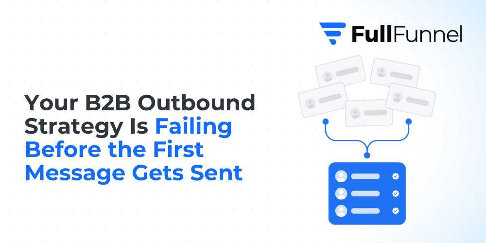 B2B outbound sales strategy