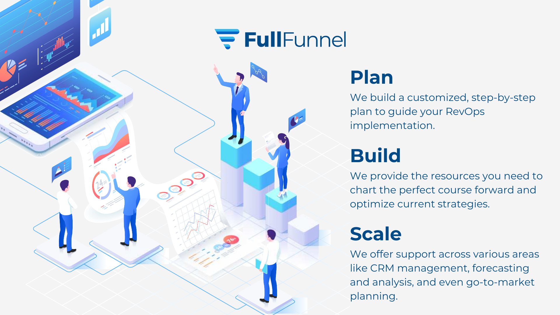 Revenue operations - Plan > Build > Scale