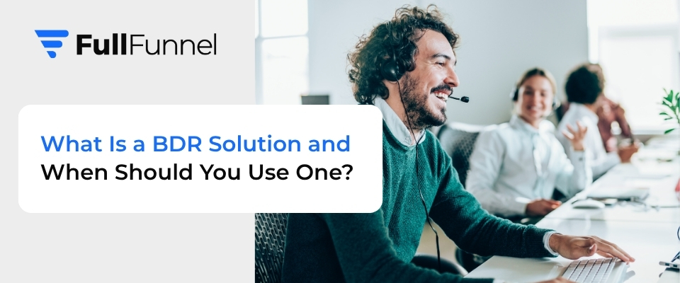 What Is a BDR Solution and When Should You Use One?