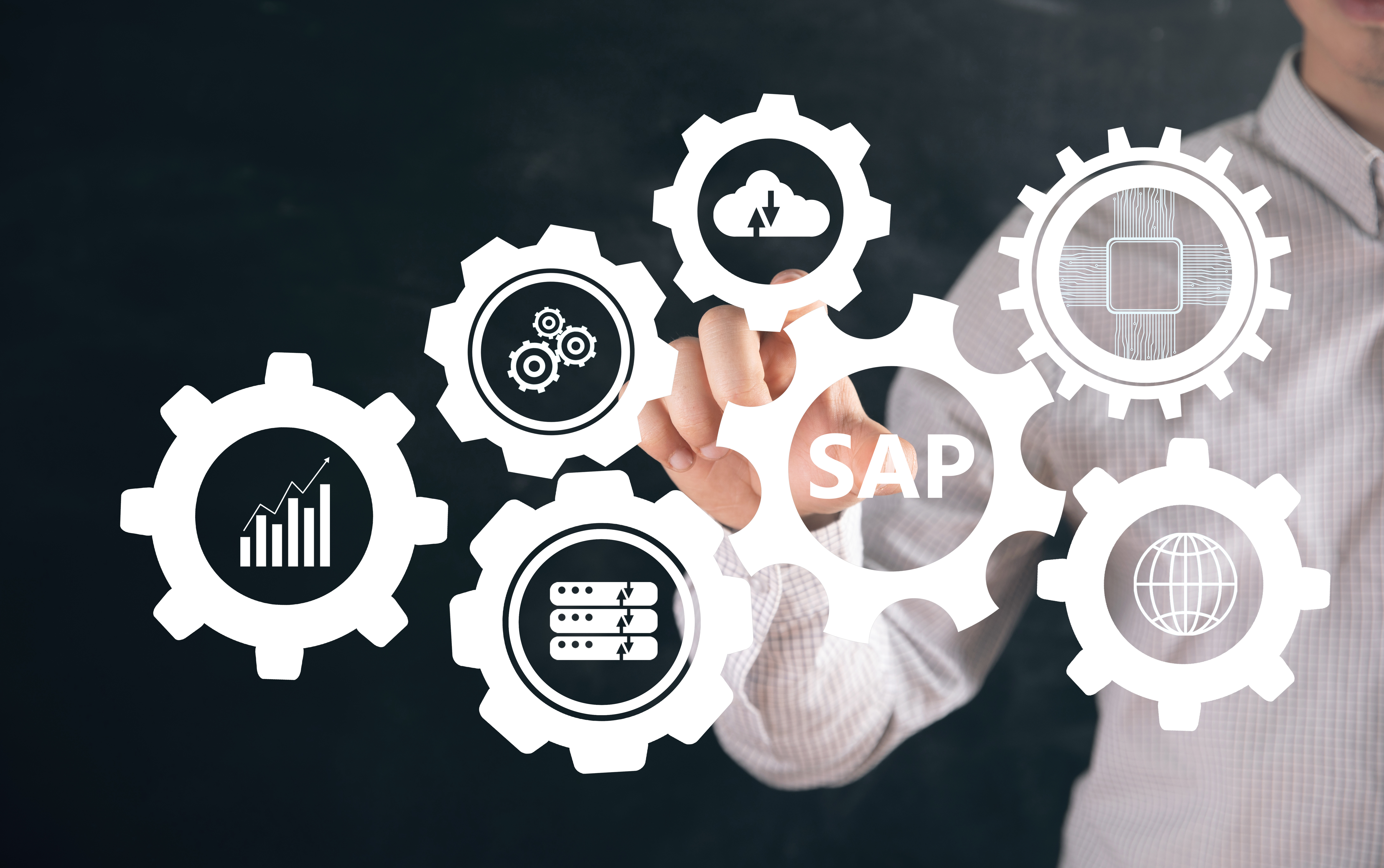 sap-gears-icons-man-tapping-screen sap-gears-icons-man-tapping-screen